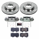 PowerStop OE Stock Replacement Low-Dust Ceramic Brake Pad, Rotor and Caliper Kit