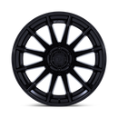 22x10 Fuel Off-Road FC403 Burn Matte Black Gloss Black Lip 6x139.7 ET-18 Wheel