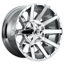 20X9 Fuel D614 Contra Chrome Plated 8X170 ET1 wheel/rim