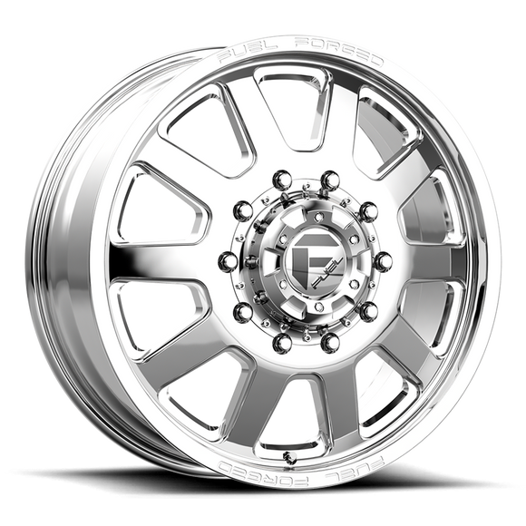 24x12 Fuel Off-Road DE09 FF09D Polished 10x170 ET-50 CB125.1 Wheel Rim