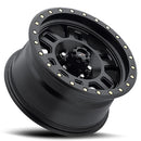 18x9 Vision 398 Manx Matte Black 5x127 5x5 ET18 Wheel Rim