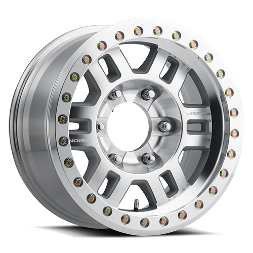 17x9.5 Vision 398BL Manx Machined 6x5.5 (6x139.7) ET-44 wheel/rim