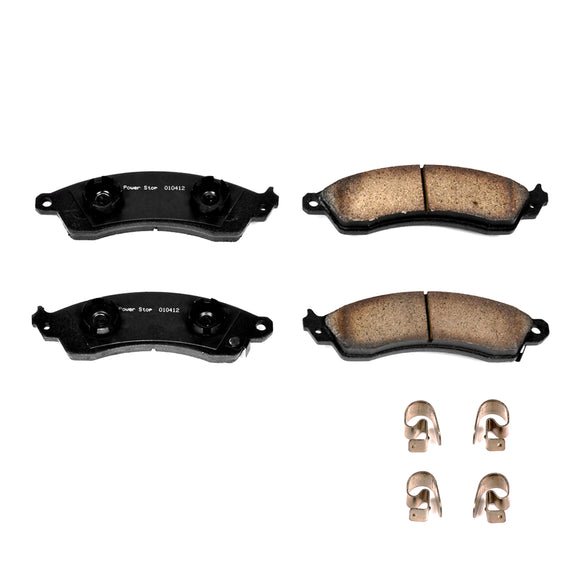 PowerStop Z17 Evolution Ceramic Brake Pads With Hardware