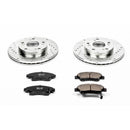 PowerStop Z23 Daily Driver Carbon-Fiber Ceramic Brake Pad and Drilled & Slotted