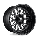 20x10 Fuel Off-Road D611 Stroke Gloss Black Milled 6x135 ET-19 CB106.1 Wheel Rim