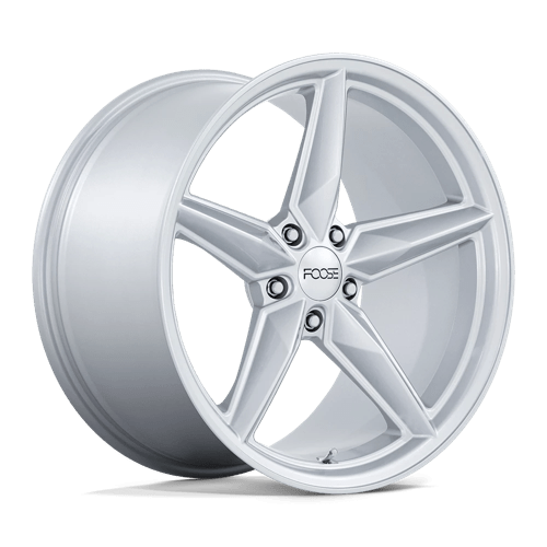 20X11 Foose 1PC F174 CF8 Gloss Silver 5X120 ET43 Wheel Rim