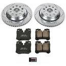 PowerStop Z23 Daily Driver Carbon-Fiber Ceramic Brake Pad and Drilled & Slotted