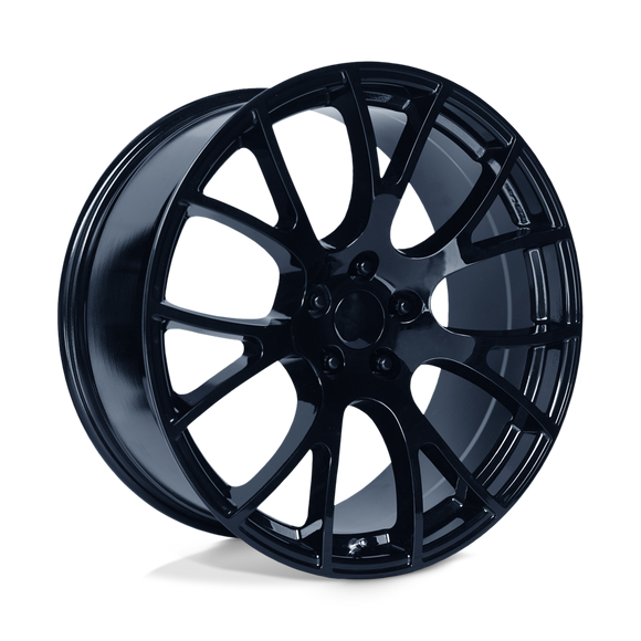 20X10.5 Performance Replicas PR161 Gloss Black 5X115 ET25 Wheel Rim