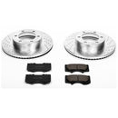 PowerStop Z23 Daily Driver Carbon-Fiber Ceramic Brake Pad and Drilled & Slotted