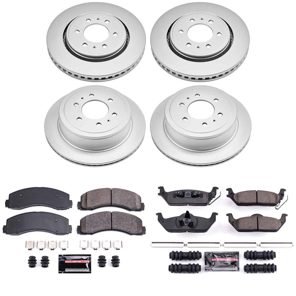 Z23 Daily Driver Premium Carbon-Fiber Ceramic Brake Pad and Fully Coated Rotor K