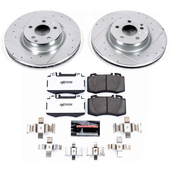 PowerStop Z26 Street Performance Ceramic Brake Pad and Drilled & Slotted Rotor K