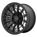 17X9 KMC KM547 CARNAGE Satin Black With Gray Tint 6X139.7 ET0 wheel/rim-4