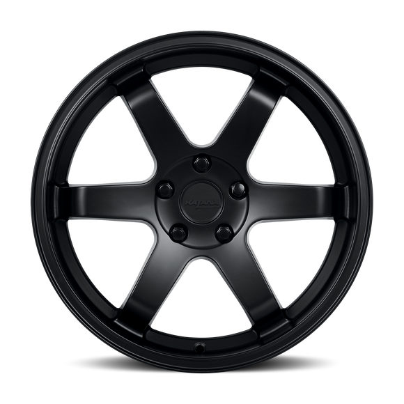 Katana KR08 Matte Black 5x114.3 ET40 CB73.1 Wheel Rim