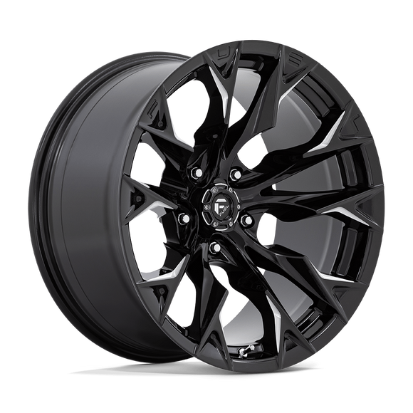 20x10 Fuel Off-Road D803 Flame Gloss Black Milled 5x139.7 ET-18 CB78.1 Wheel Rim