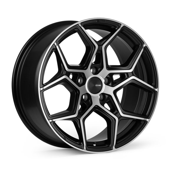 18x8 Enkei Quest Matte Black Machining 5x114.3 ET35 CB72.6 Wheel