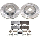 PowerStop Z26 Street Performance Ceramic Brake Pad and Drilled & Slotted Rotor K