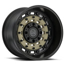 18X9.5 Black Rhino Arsenal Black Wheel/Rim 8X165 ET-18 1895ARS-88165D22