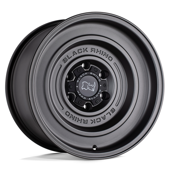 SOLID 17X9.5 6/139.7 ET-12 CB112.1 MATTE GUN BLACK