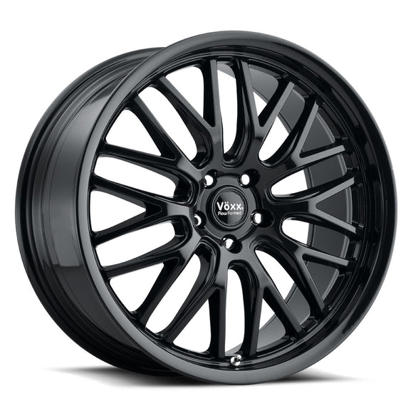 17x7.5 Voxx Masi Gloss Black 5x108 ET40 wheel/rim