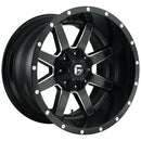 14X7 Fuel UTV D538 Maverick Matte Black Milled 4X156 ET38 wheel/rim