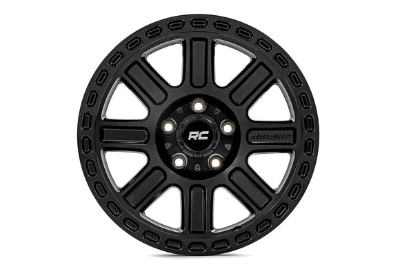 Rough Country 84 Series Gloss Black 18x8.5 6x5.5 ET0 Wheel Rim