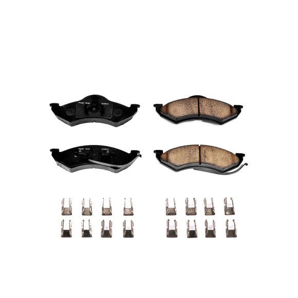 PowerStop Z17 Evolution Ceramic Brake Pads With Hardware
