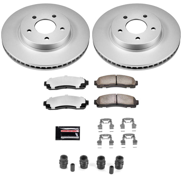 Z36 Truck & Tow Premium Carbon-Fiber Ceramic Brake Pad and Fully Coated Rotor Ki