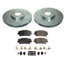 PowerStop Z23 Daily Driver Carbon-Fiber Ceramic Brake Pad and Drilled & Slotted