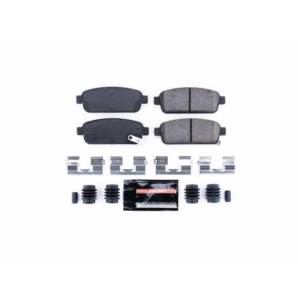 PowerStop Z23 Evolution Sport Carbon-Fiber Brake Pads With Hardware