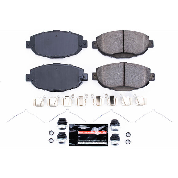 PowerStop Z23 Evolution Sport Carbon-Fiber Brake Pads With Hardware