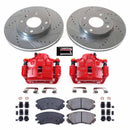 PowerStop Z23 Daily Driver Carbon-Fiber Ceramic Pads Drilled & Slotted Rotor & C