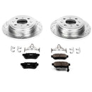 PowerStop Z23 Daily Driver Carbon-Fiber Ceramic Brake Pad and Drilled & Slotted