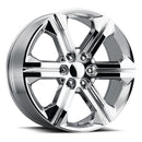 22x9 Replica Denali 3 Chrome 6x139.7 ET24 wheel/rim-1