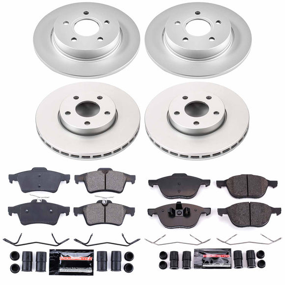 Z23 Daily Driver Premium Carbon-Fiber Ceramic Brake Pad and Fully Coated Rotor K