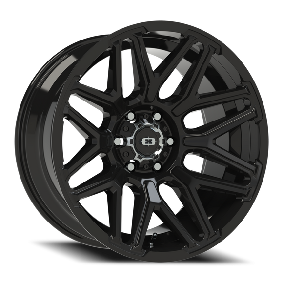 20X10 Vision 305 Rekluse Gloss Black Wheel 6x135 ET-25 CB87.1