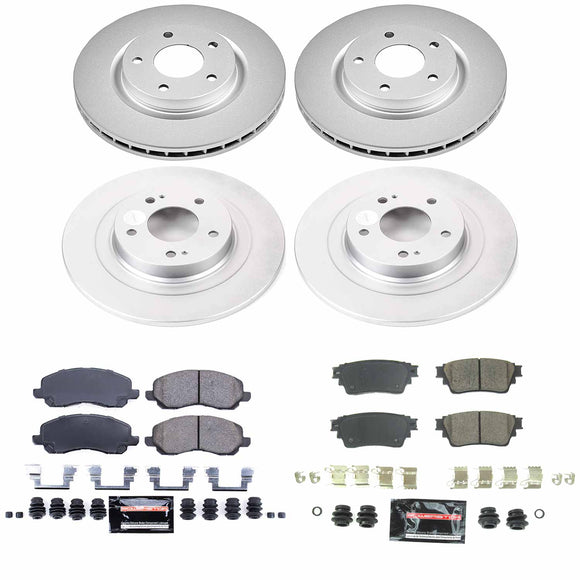 Z23 Daily Driver Premium Carbon-Fiber Ceramic Brake Pad and Fully Coated Rotor K