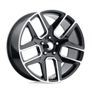 22X10 Performance Replicas PR192 Black 6X139.7 6X5.5 ET25 Wheel Rim-2