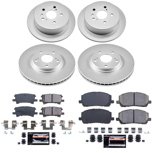 Z23 Daily Driver Premium Carbon-Fiber Ceramic Brake Pad and Fully Coated Rotor K