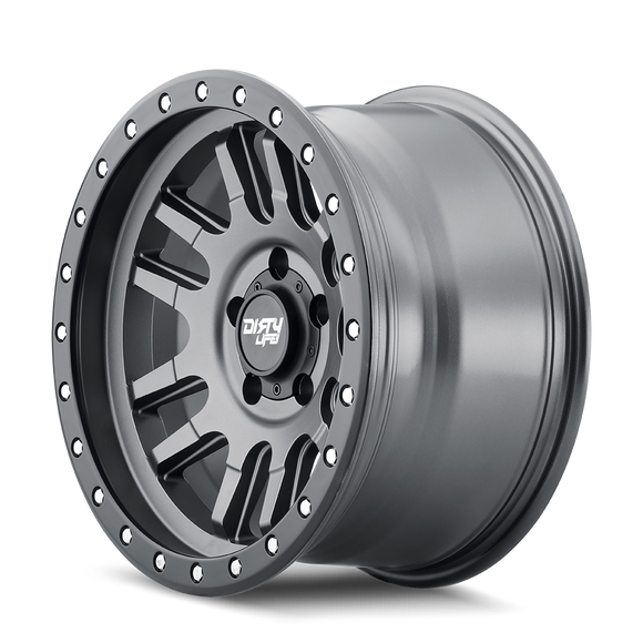 17x9 Dirty Life Canyon Pro Satin Graphite 5x127 ET-38 CB71.5 Wheel Rim