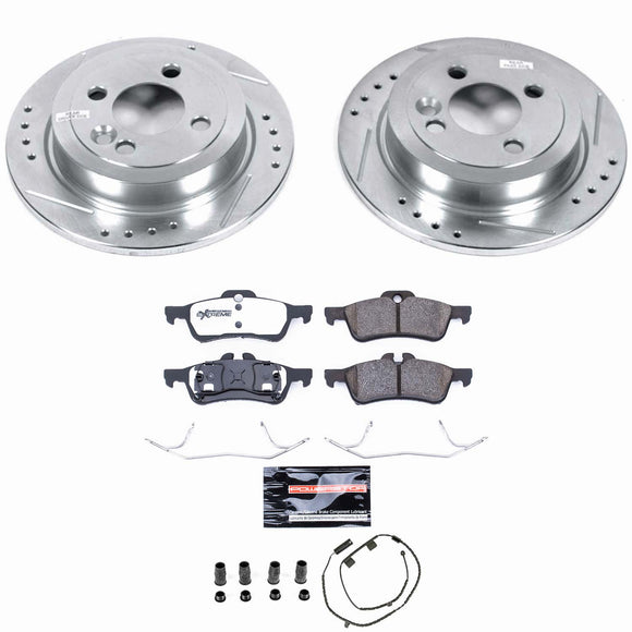 PowerStop Z26 Street Performance Ceramic Brake Pad and Drilled & Slotted Rotor K