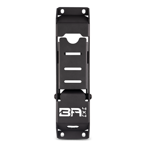 Body Armor Hinge Steps for 2007-2018 Jeep Wrangler Jk, Light Texture Black