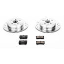 PowerStop Z23 Daily Driver Carbon-Fiber Ceramic Brake Pad and Drilled & Slotted