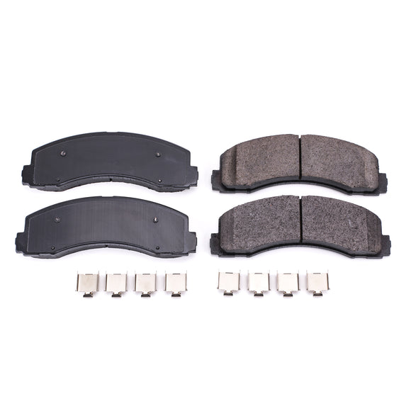 PowerStop Z17 Evolution Ceramic Brake Pads With Hardware