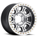 17x8.5 Raceline RT232 Black / Machined 5x139.7 5x5.5 ET-25 Wheel Rim