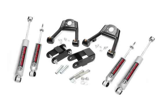Rough Country 1.52" Lift Kit For Nissan D21 Hardbody Truck 4WD 86-97