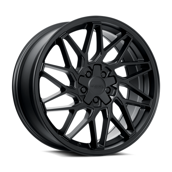 Katana KR09 Matte Black 5x100/114.3 ET40 CB73.1 Wheel Rim