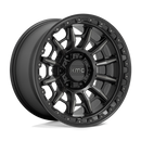 17X9 KMC KM547 CARNAGE Satin Black With Gray Tint 6X139.7 ET0 wheel/rim-1