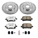 PowerStop Z26 Street Performance Ceramic Brake Pad and Drilled & Slotted Rotor K