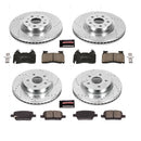 PowerStop Z23 Daily Driver Carbon-Fiber Ceramic Brake Pad and Drilled & Slotted