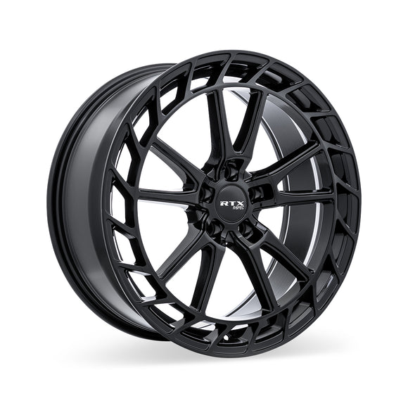 19x8 RTX Cyclone Gloss Black 5x114.3 ET40 wheel/rim